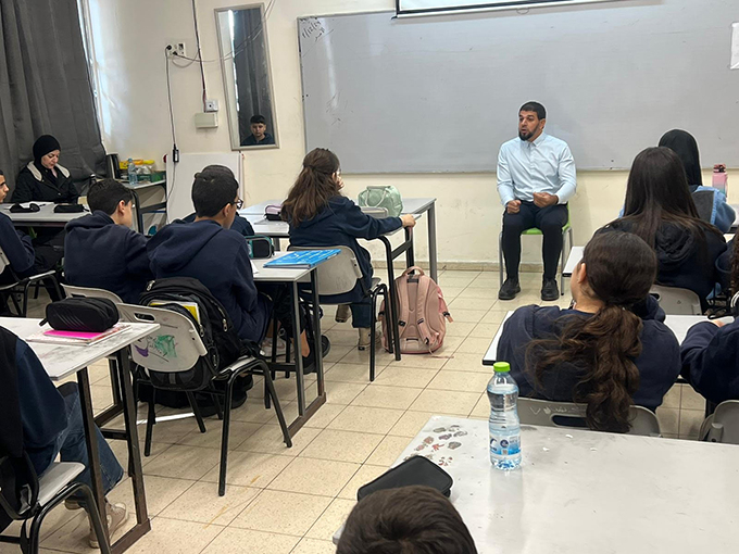 اسبوع التسامح في مدرسة الرازي الاعدادية- جلحولية